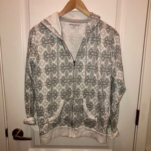 Woolrich Zip Up Hooded Sweatshirt